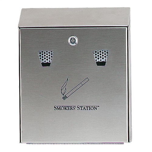 SMOKERS’ STATION WALL MOUNT BLACK