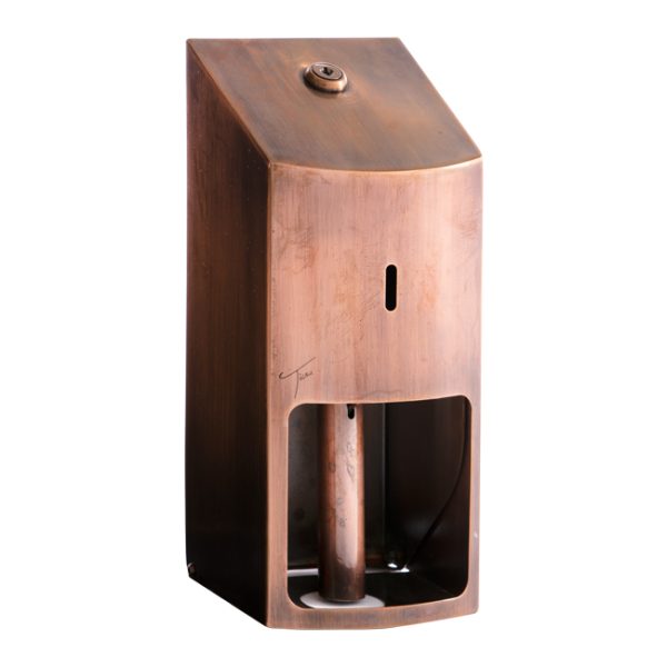 TICRA TOILET ROLL HOLDER 2 ROLL COPPER/BRASS