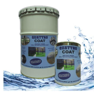 QUATTRO COAT - COAL TAR DISTILLATE PAINT
