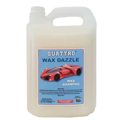 QUATTRO WAX DAZZLE CAR SHAMPOO